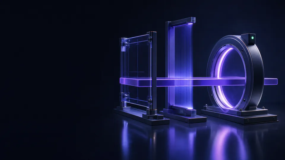 A digital product moving through Qyrony's review gates